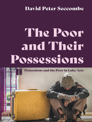 cover image of The Poor and Their Possessions